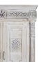 GINER Y COLOMER Armoire de deux portes en bois de manguier blanc vieilli